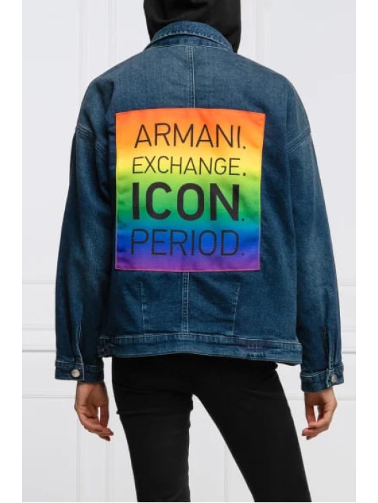 Куртка джинсова ARMANI EXCHANGE JEANS JACKET REGULAR FIT