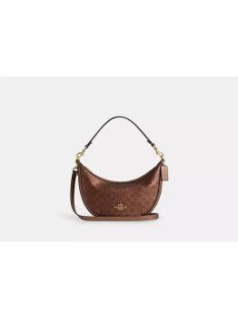 Coach Aria Shoulder Bag In Signature Canvas