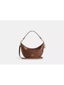 Coach Aria Shoulder Bag In Signature Canvas