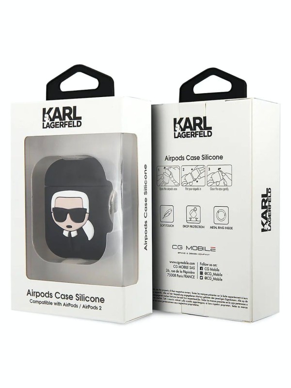 Чехол для наушников Airpods PRO от Karl Lagerfeld Paris