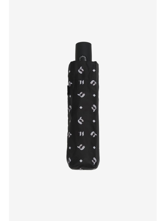 Зонт Karl Lagerfeld K/Ikonik2.0 AOP MD Black