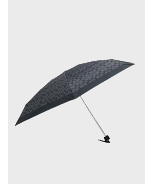 Парасолька Coach Uv Protection Signature Mini Umbrella Silver/Black