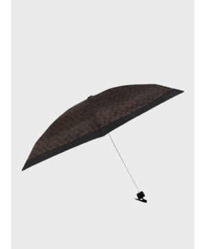 Парасолька Coach Uv Protection Signature Mini Umbrella Brown Black