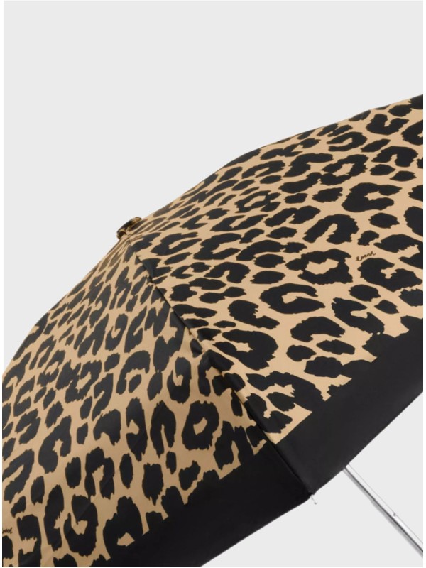 Зонт Coach Uv Protection Mini In Leopard Print