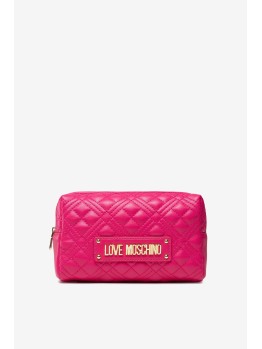 Косметичка Love Moschino Quilted Pouch Fuxia