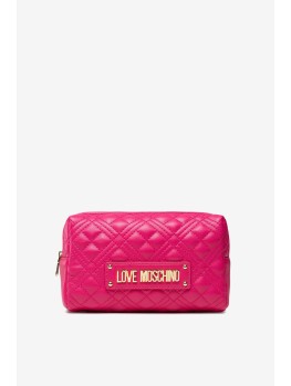 Косметичка Love Moschino Quilted Pouch Fuxia
