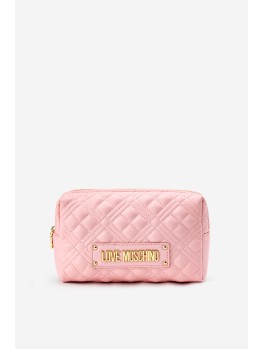 Косметичка Love Moschino Quilted Pouch Rosa