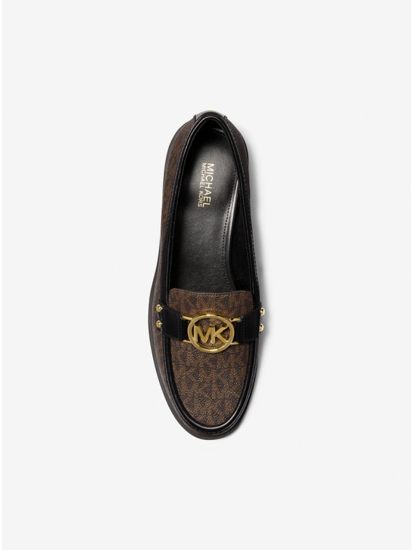 Лофери Michael Kors Carmen Loafer Brown Logo