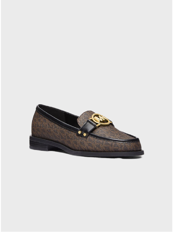 Лоферы Michael Kors Carmen Loafer Brown Logo