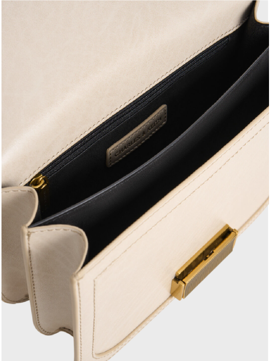 Сумка Charles & Keith Charlot Beige