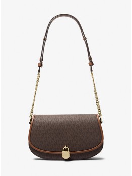 Сумка Michael Kors Mila Medium Brown