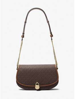 Сумка Michael Kors Mila Medium Brown