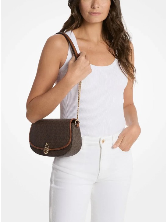 Сумка Michael Kors Mila Medium Brown