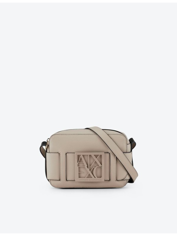 Cумка Armani Exchange EMBOSSED LOGO CAMERA BAG Dove Gray