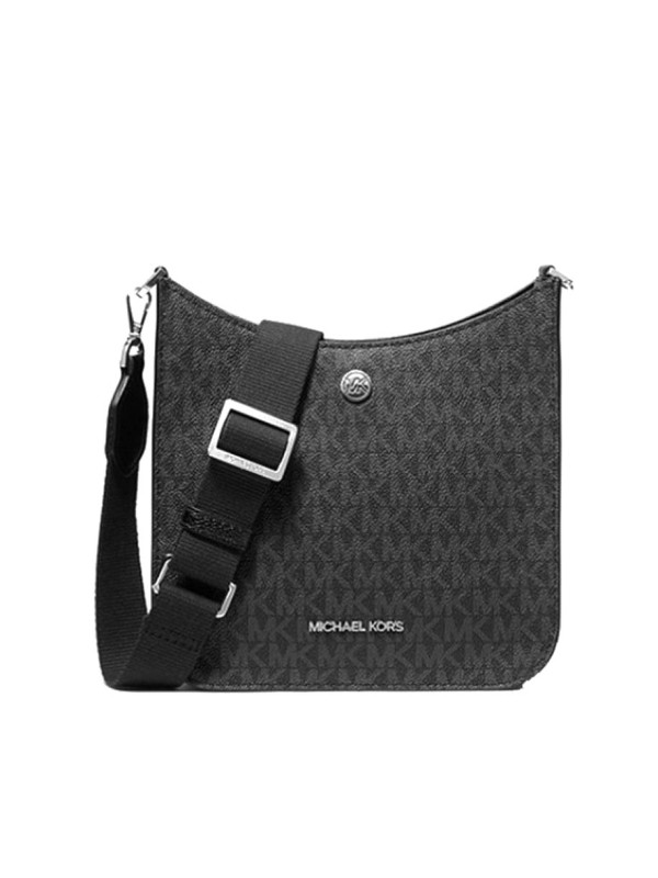 Cумка Michael Kors Briley Messenger black logo