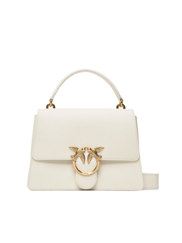 Сумка Pinko Love Plaque medium Shoulder Bag White FW 23-24