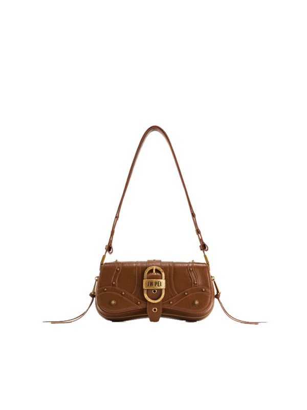 Cумка JW PEI Joy Crushed Shoulder Bag Brown