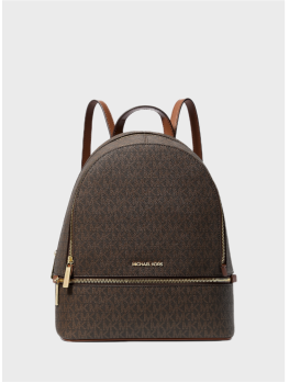 Рюкзак Michael Kors Rhea Medium Brown Logo