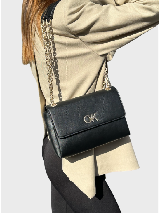 Сумка Calvin Klein Re-Lock Ew Conv Crossbody Black