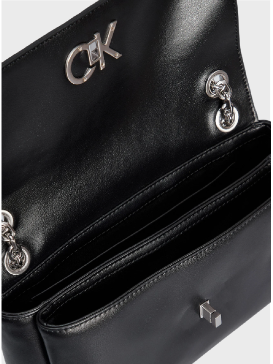 Сумка Calvin Klein Re-Lock Ew Conv Crossbody-Emb MN Black