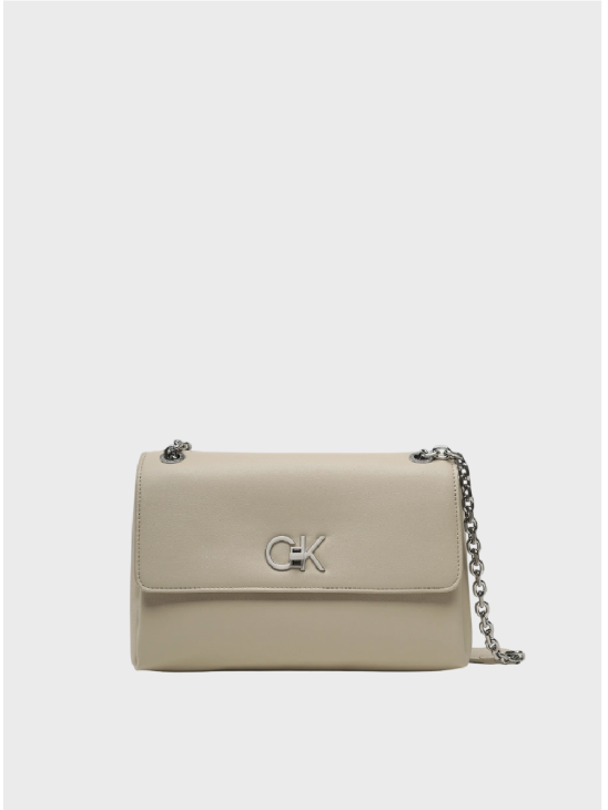 Сумка Calvin Klein Re-Lock Ew Conv Crossbody Beige