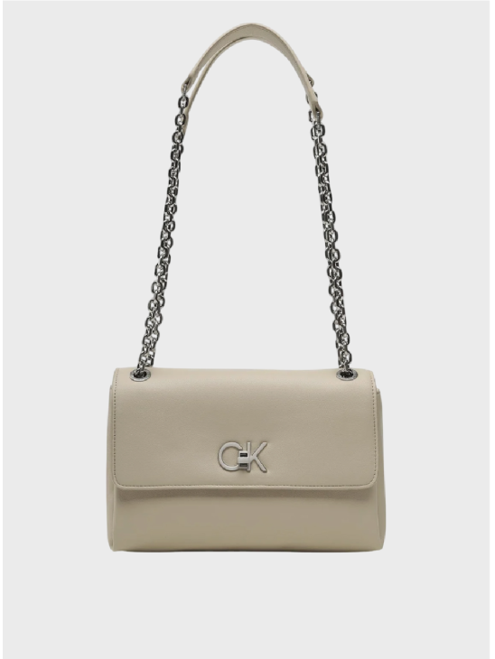 Сумка Calvin Klein Re-Lock Ew Conv Crossbody Beige