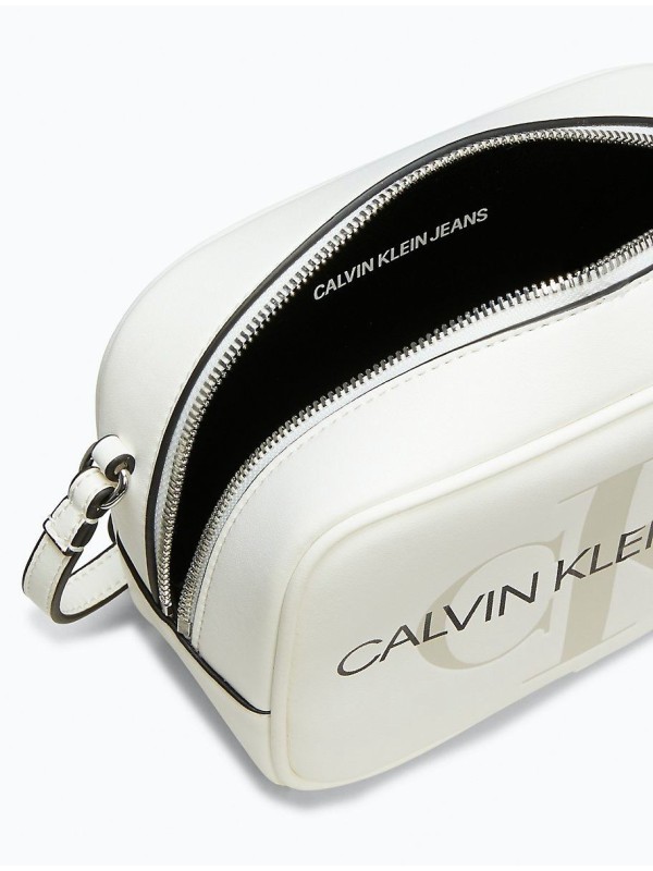 Cумка Calvin Klein Jeans Sculpted Chainlink Camera Bag White