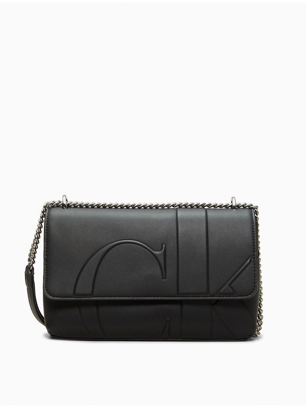 Сумка Calvin klein Sculpted Debossed Monogram Flap Convertible Bag