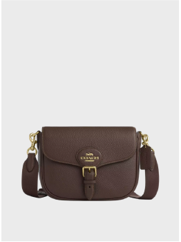 Сумка Coach Amelia Saddle Brown