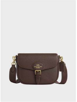 Сумка Coach Amelia Saddle Brown