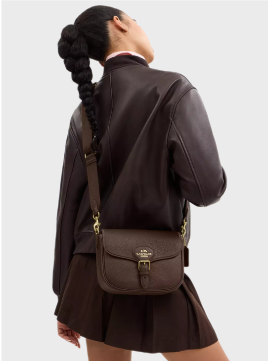 Сумка Coach Amelia Saddle Brown