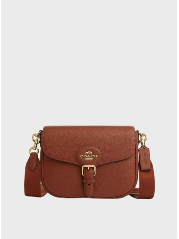 Cумка Coach Amelia Saddle Brown