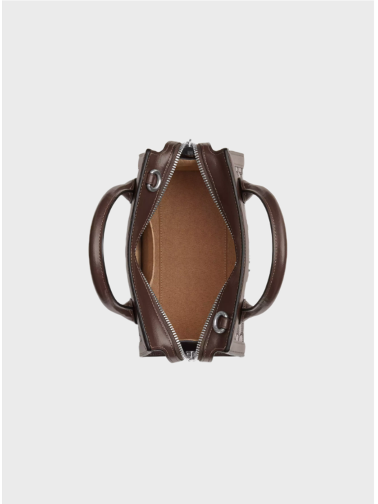 Сумка Coach Andrea Carryall In Signature Jacquard Brown