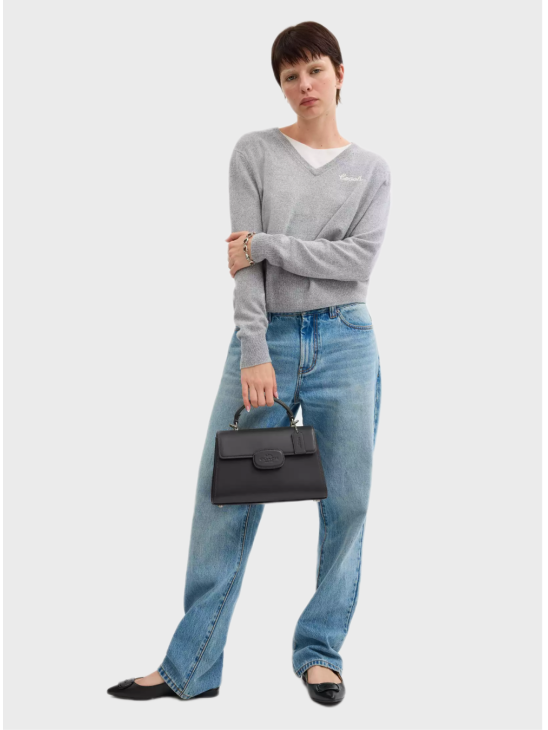 Сумка Coach Eliza Top Handle Black