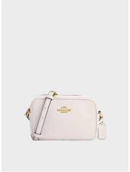 Cумка Coach Mini Jamie Leather Camera Bag White