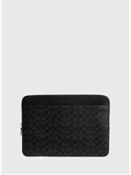 Чоловіча сумка Coach Laptop Case In Signature Canvas Black