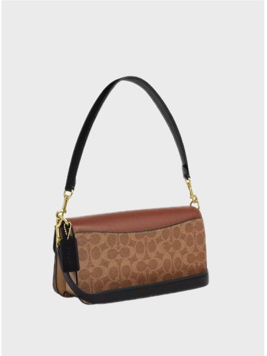 Cумка Coach Morgan Shoulder Bag Canvas Gold/Khaki Multi