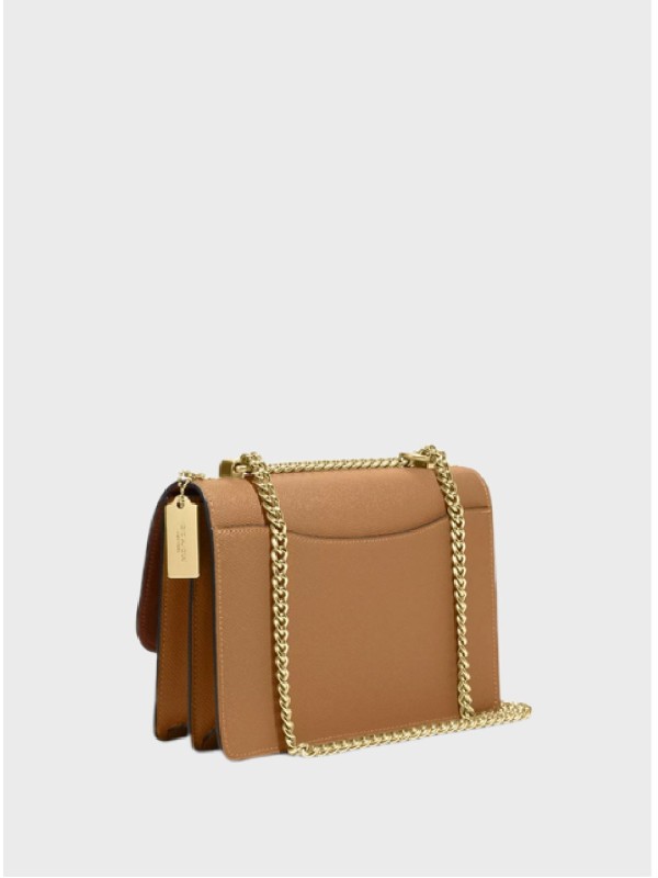 Cумка Coach Klare Crossbody In Signature Canvas Gold/Khaki