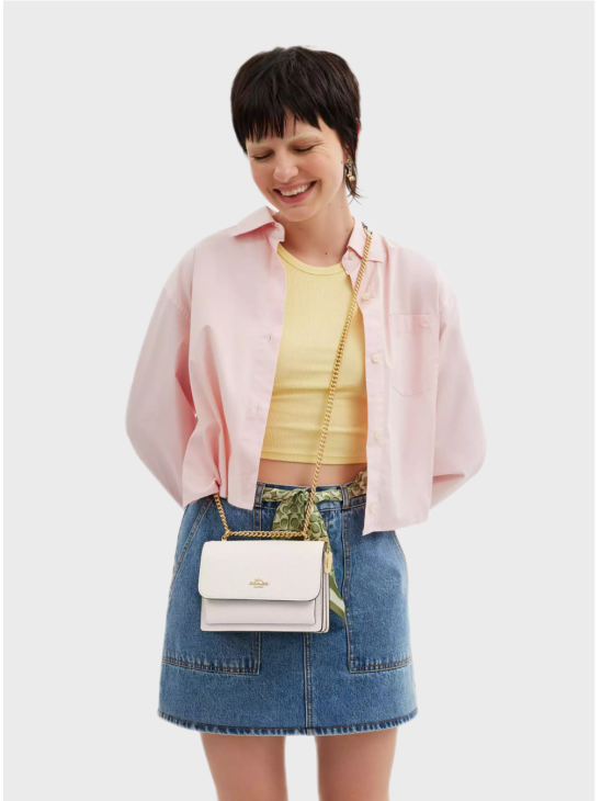 Cумка Coach Mini Klare Crossbody White