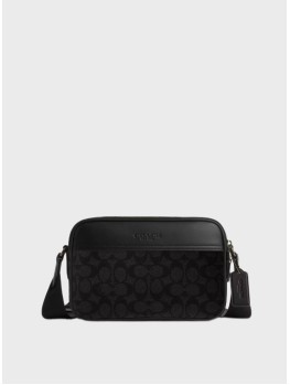 Чоловіча сумка Coach Graham Crossbody In Signature Canvas Black