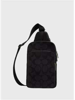 Мужская сумка Coach Ethan Pack In Signature Canvas 
