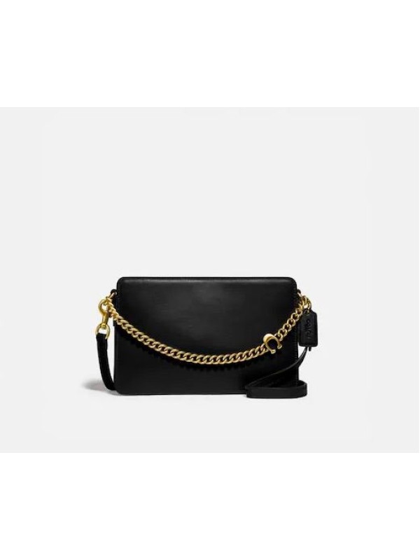 Cумка Coach Chain Refined Calf Leather Crossbody 