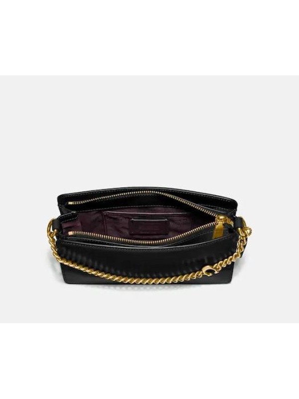 Cумка Coach Chain Refined Calf Leather Crossbody 