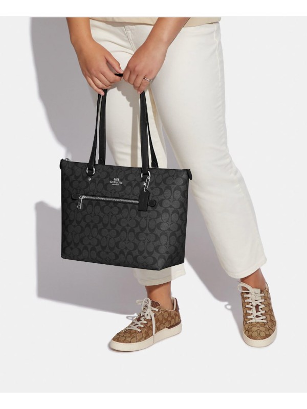 Cумка Coach Gallery Tote In Signature Canvas