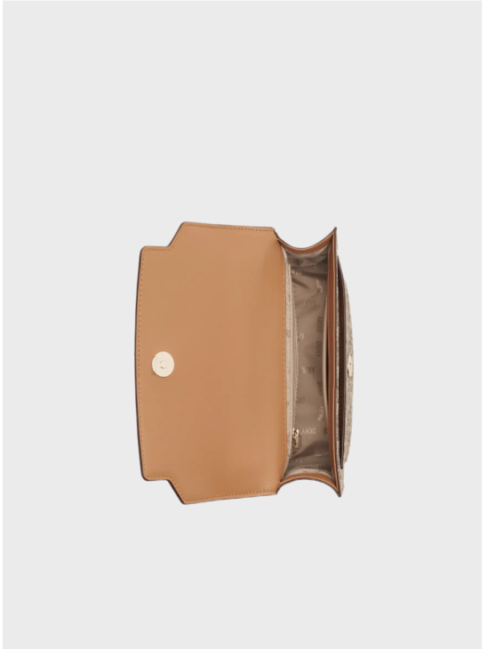 Сумка DKNY Millie Flap Leather Shoulder Beige
