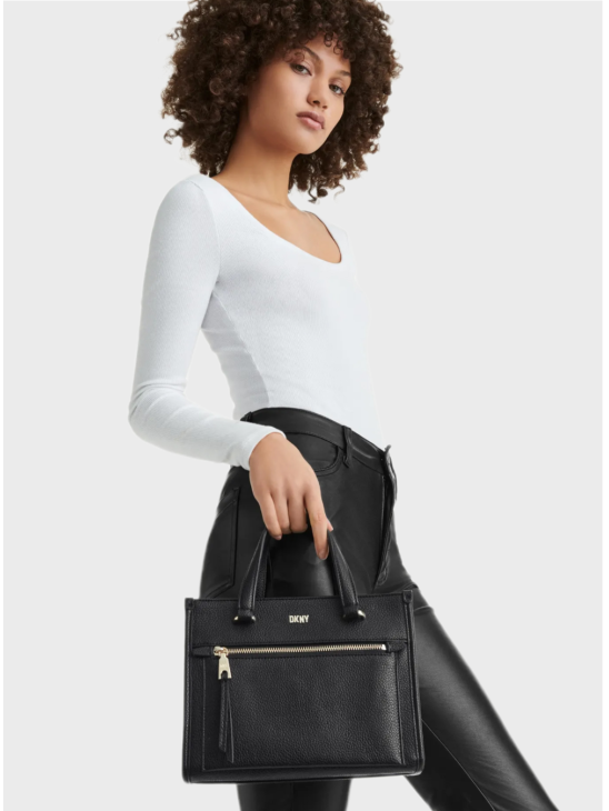 Сумка DKNY Zoie Mini Tote Black/Gold