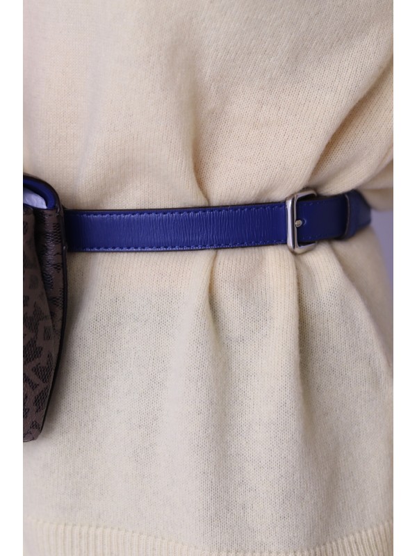 Cумка DKNY Saffiano Belt Bag Logo blue