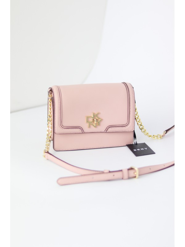 Cумка DKNY Catherine Mini Leather Crossbody pink