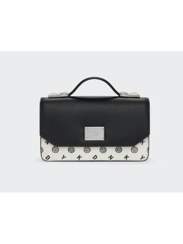 Cумка DKNY PEARL LOGO MINI Black and White