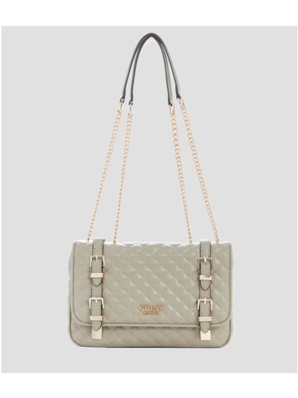 Cумка Guess Adam Quilted Convertible Crossbody Taupe